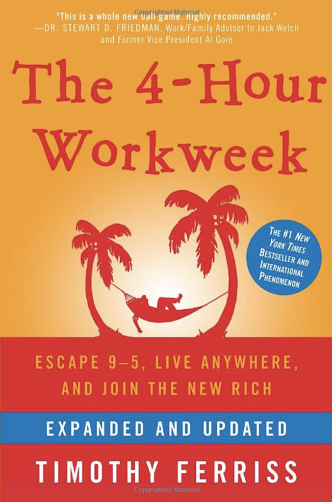 The 4-hour work week by timothy ferriss book cover