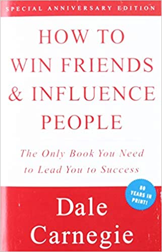 how to win friends and influence people book cover by dale carnegie