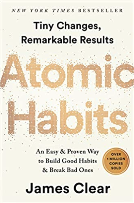 Atomic habits cover - best business books