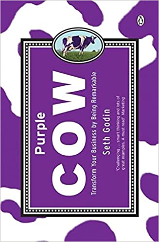 purple cow by seth godin book cover