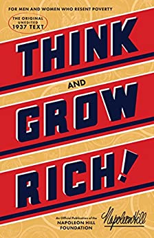 think and grow rich by napoleon hill book cover