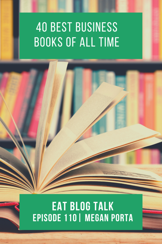 pinterest image for 40 best business books of all time