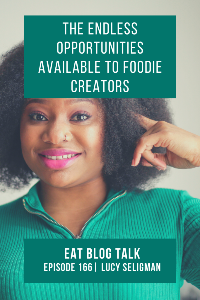 pinterest image for the endless opportunities available to foodie creators