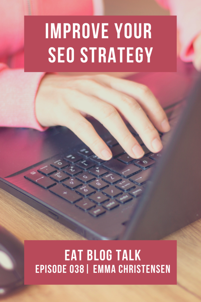 pinterest image for improve your seo strategy