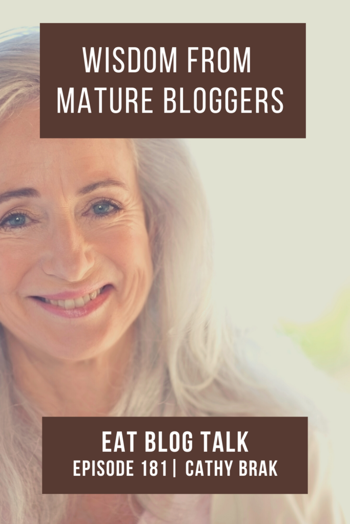 pinterest image for wisdom from mature bloggers